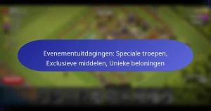 Read more about the article Evenementuitdagingen: Speciale troepen, Exclusieve middelen, Unieke beloningen