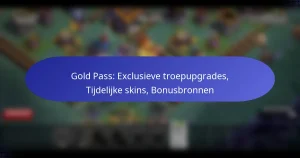 Read more about the article Gold Pass: Exclusieve troepupgrades, Tijdelijke skins, Bonusbronnen