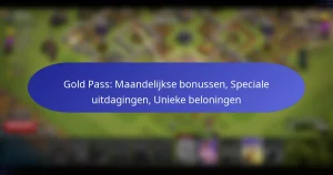 Read more about the article Gold Pass: Maandelijkse bonussen, Speciale uitdagingen, Unieke beloningen
